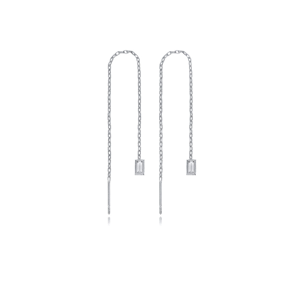 Thread earrings