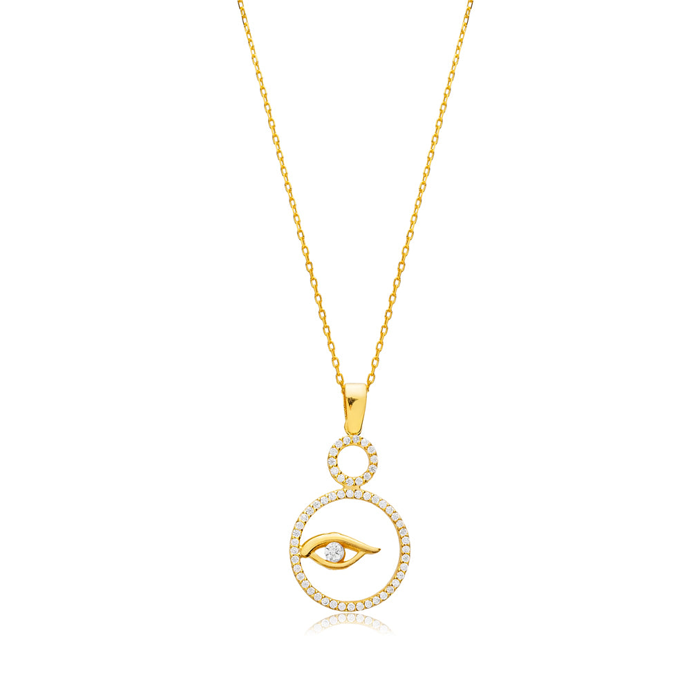 Floating evil eye