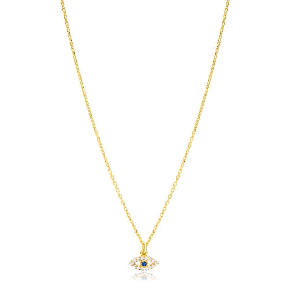 Little sassy evil eye necklace