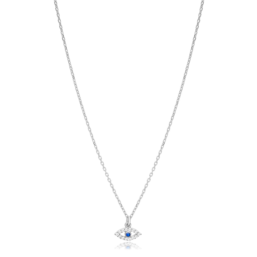 Little sassy evil eye necklace