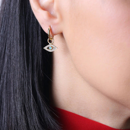 Sassy 'lil hoop earrings
