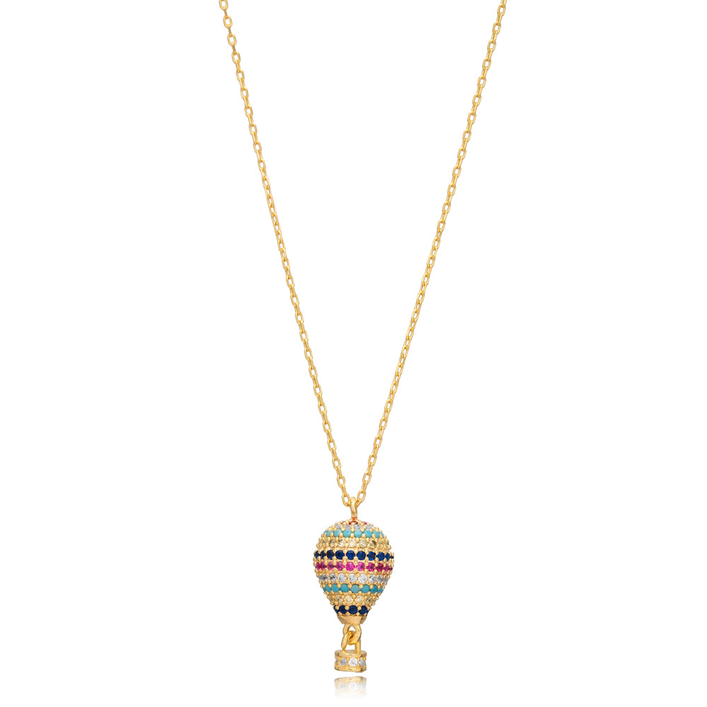 hot air balloon pendant