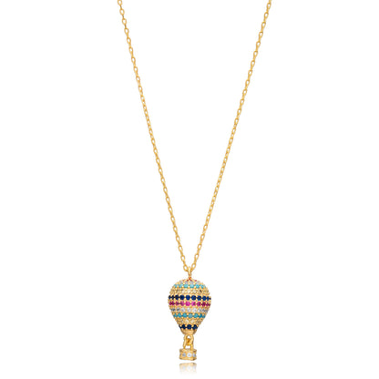 hot air balloon pendant