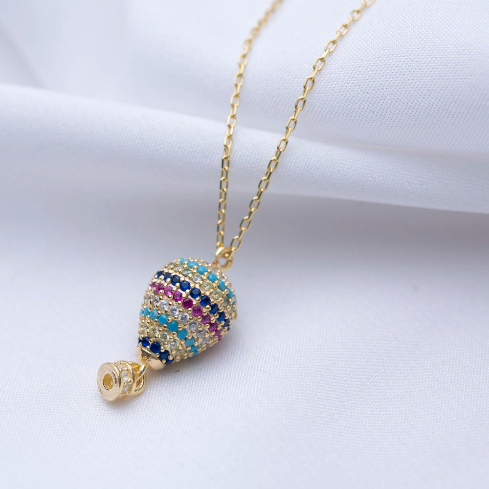 hot air balloon pendant