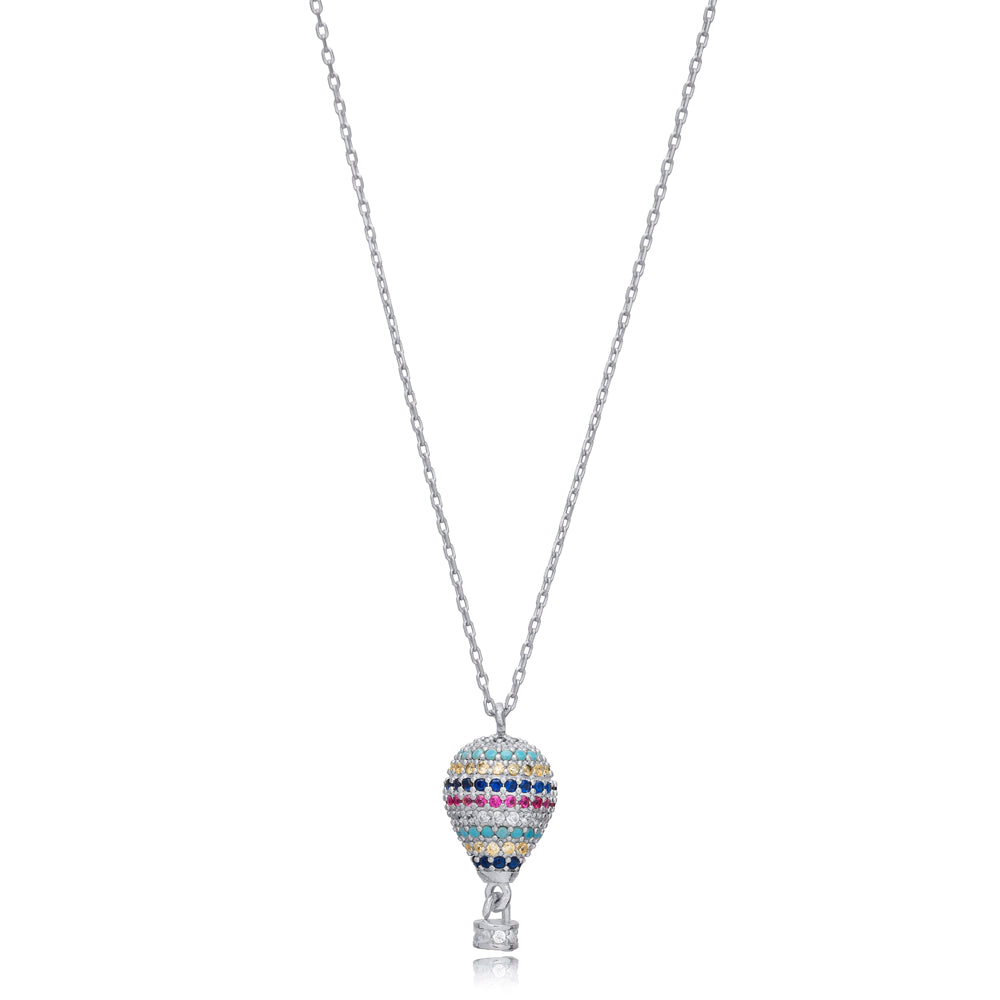 hot air balloon pendant