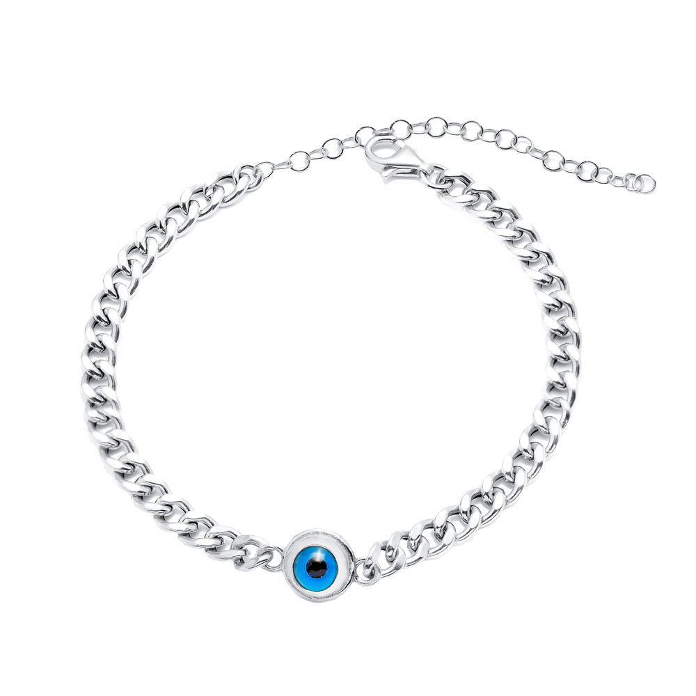 Bold evil eye bracelet