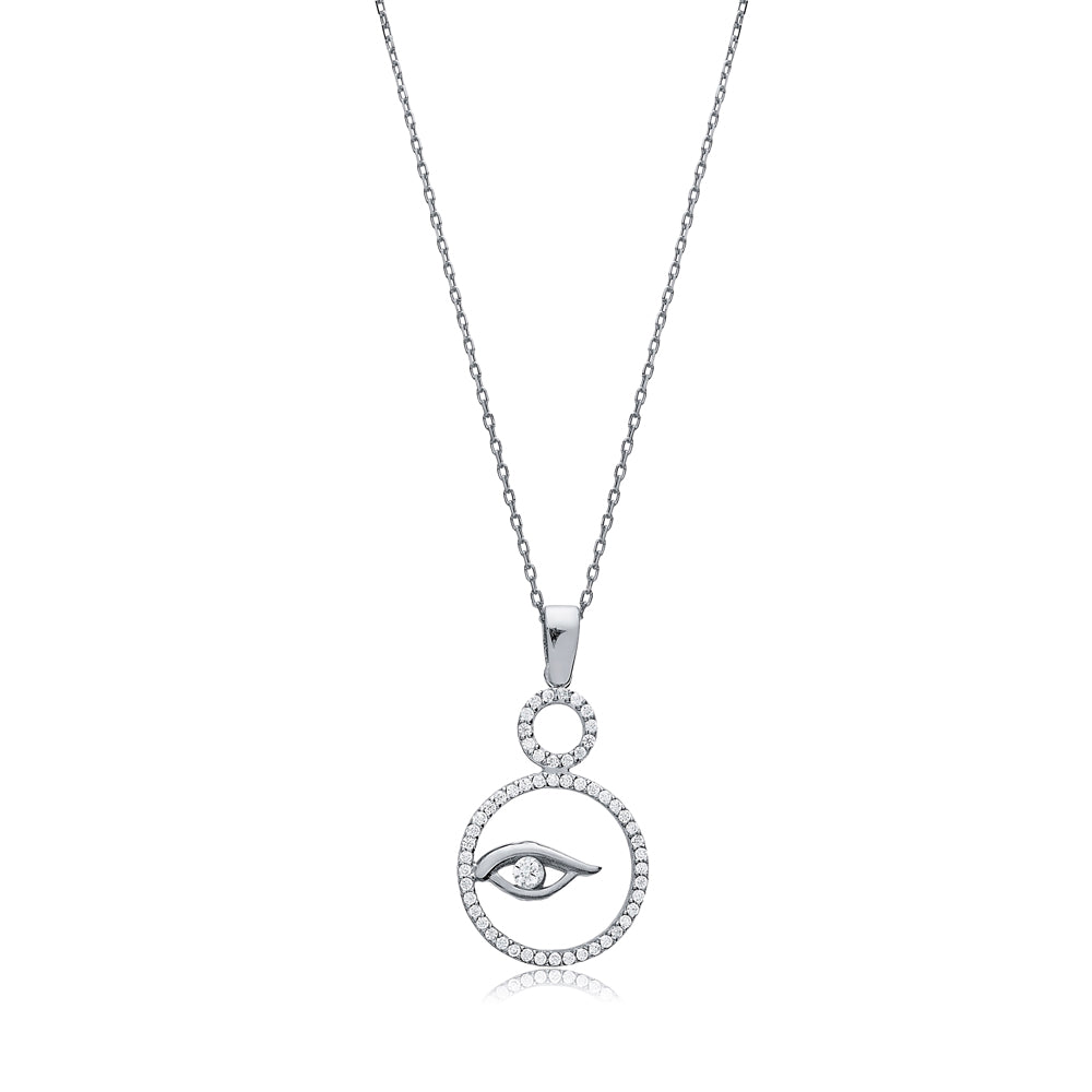 Floating evil eye