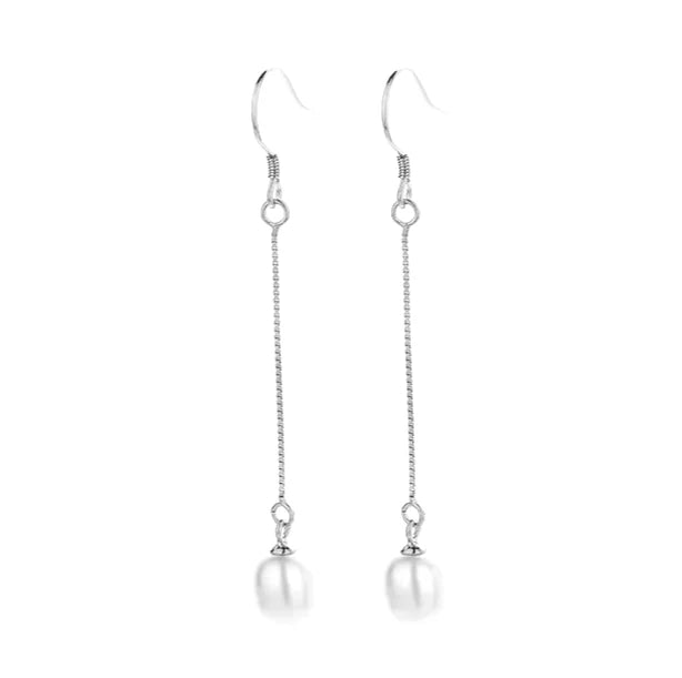 Pearl drop earrings- kizli collection