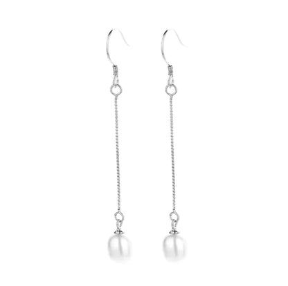 Pearl drop earrings- kizli collection