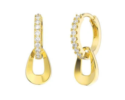 Covertible hoop earrings- Kizli Collection