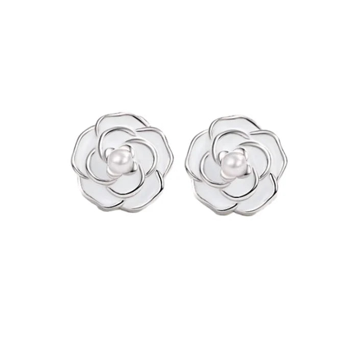 Flower stud earrings- kizli collection