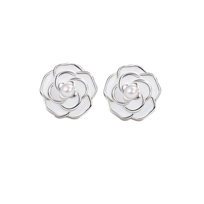 Flower stud earrings- kizli collection