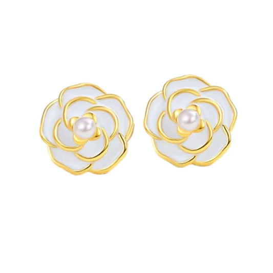 Flower stud earrings- kizli collection