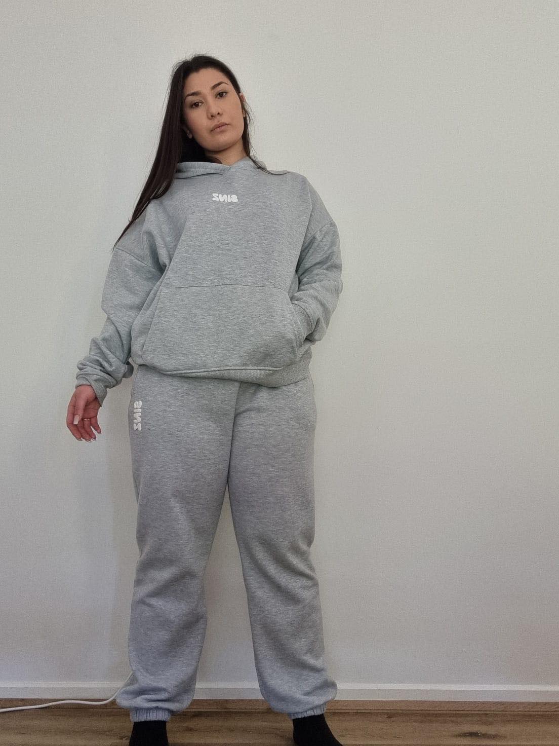 Grey Tracksuit - Hoodie Only