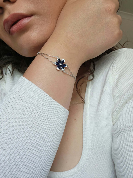 Sapphire bracelet - kizli collection